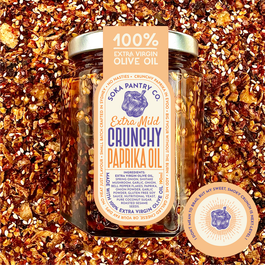 CRUNCHY PAPRIKA OLIVE OIL